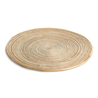 Cane Rattan Round Placemat - J Bird and Company