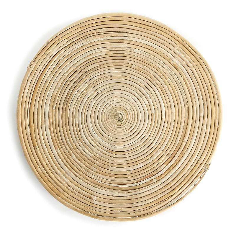 Cane Rattan Round Placemat - J Bird and Company