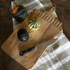 Carved Mango Wood Serving Board - J Bird and Company