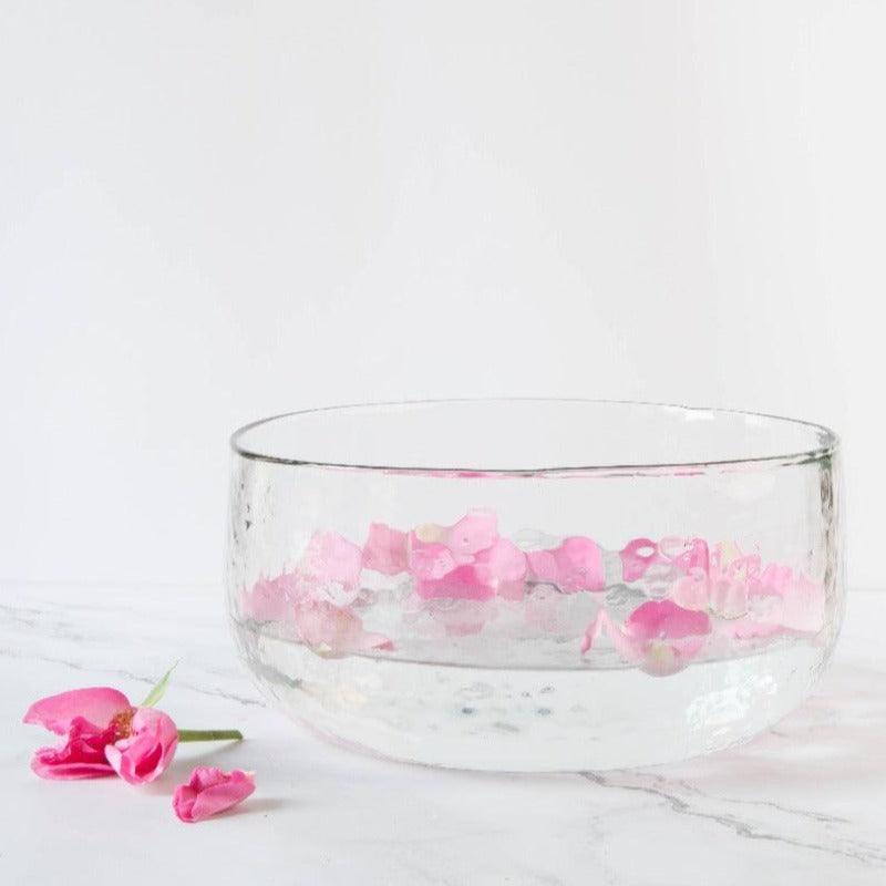 Pebbled Glass Serving Bowl - J. Bird & Company