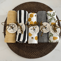 Bee Kind 5 Piece Kitchen Dishtowel Set - J. Bird & Company