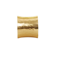 Hammered Gold Cuff Napkin Ring