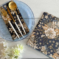 Moon Water Floral Table Napkins - J. Bird & Company