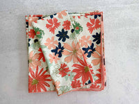 Papaya Floral Table Napkins - J. Bird & Company