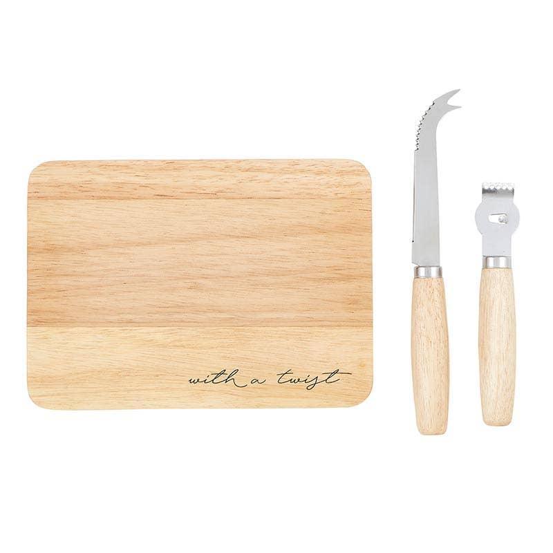 With A Twist Cocktail Garnish Book Box Gift Set- J. Bird & Company